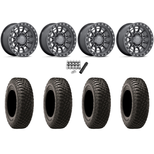 BFGoodrich Mud-Terrain KM3 32x10-15 (8ply) Radial Tires on Fuel Cycle Gloss Gunmetal Wheels
