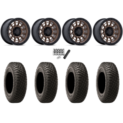 BFGoodrich Mud-Terrain KM3 30x10-15 (8ply) Radial Tires on Fuel Cycle Matte Bronze Wheels
