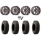 BFGoodrich Mud-Terrain KM3 30x10-15 (8ply) Radial Tires on MSA M52 Radar Matte Bronze Wheels