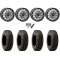 BFGoodrich Mud-Terrain KM3 32x10-15 (8ply) Radial Tires on SB-8 Brushed Grey Beadlock Wheels