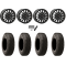 BFGoodrich Mud-Terrain KM3 30x10-15 (8ply) Radial Tires on SB-8 Matte Black Beadlock Wheels