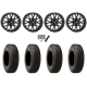 BFGoodrich Mud-Terrain KM3 35x11-15 (8ply) Radial Tires on ITP Hurricane Satin Black Wheels