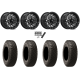 BFGoodrich Mud-Terrain KM3 30x10-15 (8ply) Radial Tires on MSA M53 Bolo Gloss Black Milled Beadlock Wheels