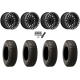 BFGoodrich Mud-Terrain KM3 30x10-15 (8ply) Radial Tires on MSA M53 Bolo Matte Black Beadlock Wheels