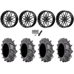 BKT AT 171 35x10-18 Tires on MSA M35 Bandit Wheels