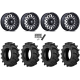 BKT TR 171 42x9.5-24 Tires on MSA M50 Clubber Matte Black DDT Wheels