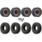 EFX MotoCrusher 32x10-15 Tires on Fuel Cycle Matte Bronze Wheels
