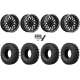 EFX MotoCrusher 40x10-18 Tires on MSA M53 Bolo Matte Black Beadlock Wheels EFX MotoCrusher 40x10-18 Tires on MSA M53 Bolo Matte Black Beadlock Wheels