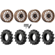 EFX Motohavok 37x9.5-22 Tires on MSA M55 Commander Gloss Bronze Milled Wheels