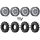 EFX Motohavok 35x8.5-22 Tires on MSA M55 Commander Platinum Machined Wheels