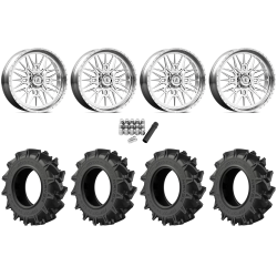 EFX Motohavok 35x8.5-22 Tires on American Force K06 Nomad Polished Forged Wheels