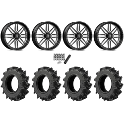 EFX Motohavok 33x8.5-20 Tires on American Force K01 Summit Black Forged Wheels