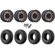 EFX MotoRally 30x10-15 Tires on Fuel Cycle Matte Bronze Wheels