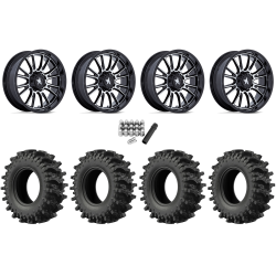 EFX MotoSlayer 45x10.5-24 Tires on MSA M51 Thunderlips Machined Wheels