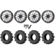 EFX Motohavok 35x8.5-20 Tires on System 3 Offroad ST-3 Matte Gunmetal Wheels