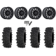 Frontline ACP 32x10-15 Tires on Fuel Cycle Matte Black Wheels Frontline ACP 32x10-15 Tires on Fuel Cycle Matte Black Wheels
