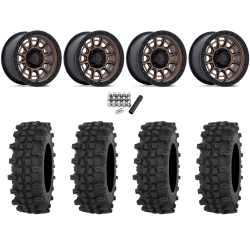 Frontline ACP 32x10-15 Tires on Fuel Cycle Matte Bronze Wheels