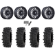 Frontline ACP 32x10-15 Tires on MSA M50 Clubber Matte Black DDT Wheels