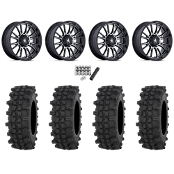 Frontline ACP 32x10-15 Tires on MSA M51 Thunderlips Machined Wheels