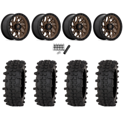 Frontline ACP 33x12-15 (10ply) Tires on Fuel Runner Matte Bronze (15x10) Wheels