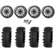Frontline ACP 33x12-15 (10ply) Tires on System 3 Offroad SB-5 Matte Gunmetal (15x10) Beadlock Wheels