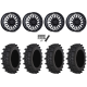 Frontline ACP 33x9.5-20 Tires on MSA M50 Clubber Gloss Black Wheels