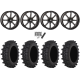 Frontline ACP 35x9.5-20 Tires on High Lifter HL4 Gloss Black Milled Wheels Frontline ACP 35x9.5-20 Tires on High Lifter HL4 Gloss Black Milled Wheels