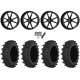 Frontline ACP 40x12-24 Tires on Frontline 556 Gloss Black (24x9) Wheels