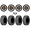 Gladiator X Comp ATR 32x10-15 (10ply) Radial Tires on Fuel Unit Matte Bronze Wheels