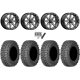 Gladiator X Comp ATR 32x10-15 (10ply) Radial Tires on MSA M21 Lok Gunmetal Beadlock Wheels