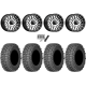 Gladiator X Comp ATR 32x10-15 (10ply) Radial Tires on MSA M38 Brute Machined Wheels