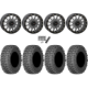Gladiator X Comp ATR 32x10-15 (10ply) Radial Tires on System 3 SB-5 Gunmetal Grey Beadlock Wheels