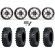 ITP MT911 27x10-14 (8ply) Tires on Frontline 556 Machined Wheels