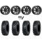 ITP MT911 27x10-14 (8ply) Tires on MSA M20 Kore Satin Black Wheels