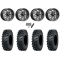 ITP MT911 27x10-14 (8ply) Tires on MSA M26 Vibe Dark Tint Wheels