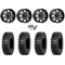 ITP MT911 30x10-14 (8ply) Tires on MSA M26 Vibe Gloss Black Milled Wheels