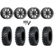 ITP MT911 28x10-14 (8ply) Tires on MSA M31 Lok2 Gunmetal Beadlock Wheels