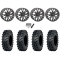 ITP MT911 30x10-15 (8ply) Tires on System 3 SB-4 Matte Black Beadlock Wheels