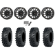 ITP MT911 30x10-15 (8ply) Tires on System 3 SB-5 Matte Black Beadlock Wheels