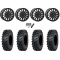 ITP MT911 32x10-15 (8ply) Tires on System 3 SB-8 Matte Black Beadlock Wheels