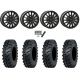 ITP MT911 30x10-15 (8ply) Tires on System 3 SB-8 Matte Black Beadlock Wheels