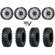 ITP MT911 32x10-15 (8ply) Tires on MSA M50 Clubber Machined Wheels ITP MT911 32x10-15 (8ply) Tires on MSA M50 Clubber Machined Wheels