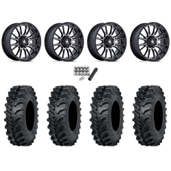 ITP MT911 32x10-15 (8ply) Tires on MSA M51 Thunderlips Machined Wheels
