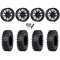 ITP MT911 32x10-15 (8ply) Tires on MSA M51 Thunderlips Matte Black Wheels
