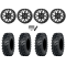 ITP MT911 32x10-15 (8ply) Tires on ITP Hurricane Satin Black Wheels