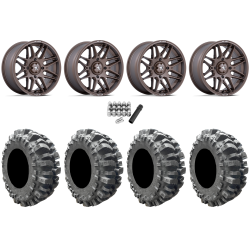 Interco Bogger 27x10-14 Tires on MSA M52 Radar Matte Bronze Wheels