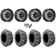 Interco Bogger 30x10-15 Tires on MSA M50 Clubber Matte Black DDT Wheels
