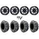 Interco Bogger 30x10-15 Tires on MSA M51 Thunderlips Matte Black Wheels