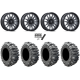 Interco Bogger 35x9.5-20 Tires on MSA M55 Commander Matte Gunmetal Wheels