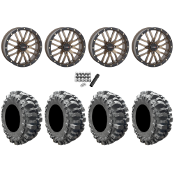 Interco Bogger 33x9.5-20 Tires on System 3 Offroad ST-3 Bronze Wheels